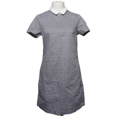 Jurk (Blauw, Wit) van Medicine Katoen, Elastaan