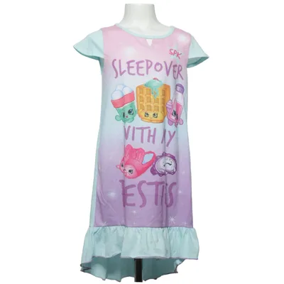 Kjole (Blå, Lilla, Flerfarvet) fra Shopkins Polyester
