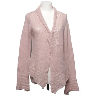Cardigan (Rose) de Gharani Strok Acrylique, Mohair, Polyamide
