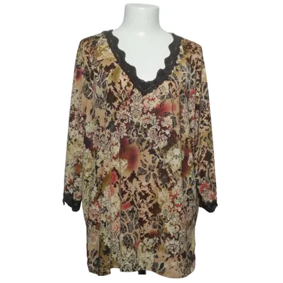 Top (Beige, Brown, Multicolored) from Grandiosa Elastane, Polyester