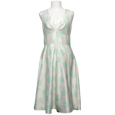 Robe (Beige, Vert) de Nicowa Élasthane, Polyamide, Polyester