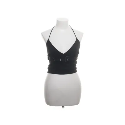 Halter neck top (Black) from Edikted Elastane