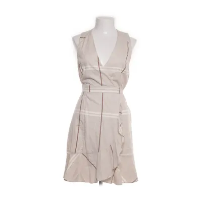 Dress (Brown, White) from Mango Suit