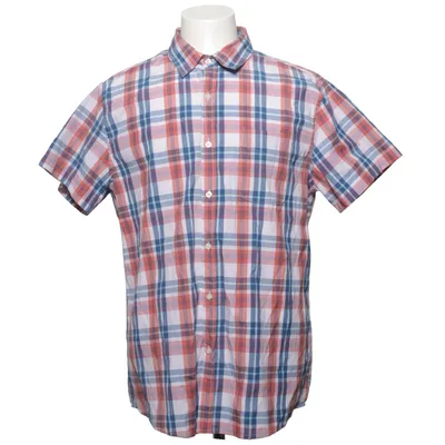 Korte mouwen shirt (Blauw, Rood, Wit) van John F Kay Katoen, Polyester