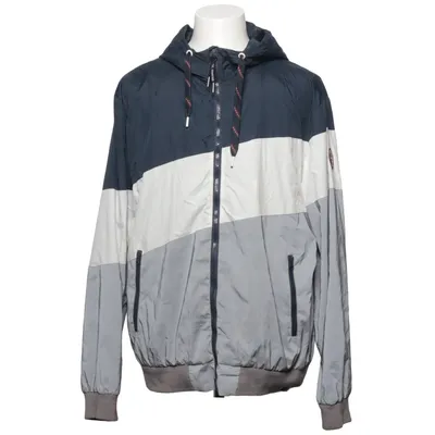 Bomberjakke (Blå, Hvid, Grå) fra Outernational Polyamid, Polyester