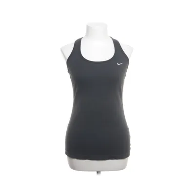 Tanktop (Zwart) van Nike Katoen, Elastaan, Polyester