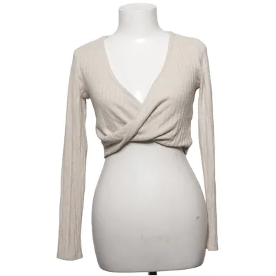 Crop top (Beige) från Urban Outfitters Elastan, Polyester, Viskos