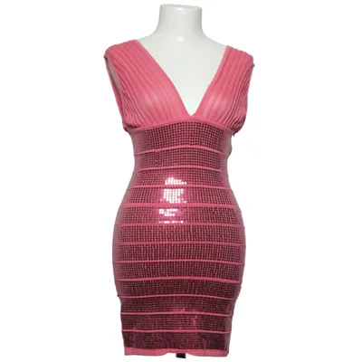 Robe de cocktail (Rose) de Wow Couture Élasthane, Polyamide, Viscose