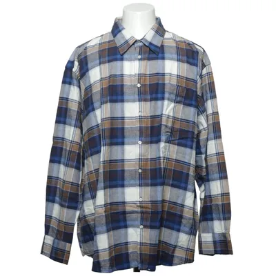 Flannel shirt (Blue, Brown, White) from Babista Cotton