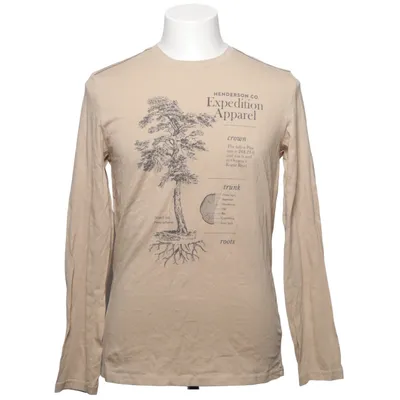 Långärmad t-shirt (Beige) från Henderson Bomull