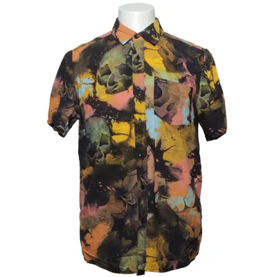 Chemise à manches courtes (Noir, Multicolore) de Volcom Viscose