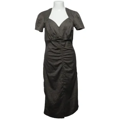 Jurk (Bruin) van Stop Staring Elastaan, Metallvezel, Polyester, Viscose