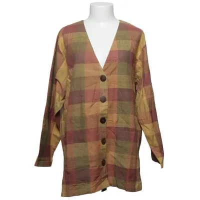 Bluse (Gul, Grøn, Lilla) fra DW Shop Bomuld