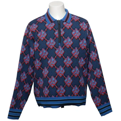 Sweater (Fmjtiacquard Polo) fra J.Lindeberg Polyester