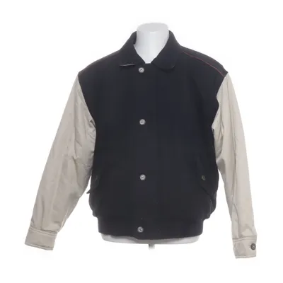 Veste universitaire (Bleu, Beige) de Private Image KappAhl Polyester, Laine