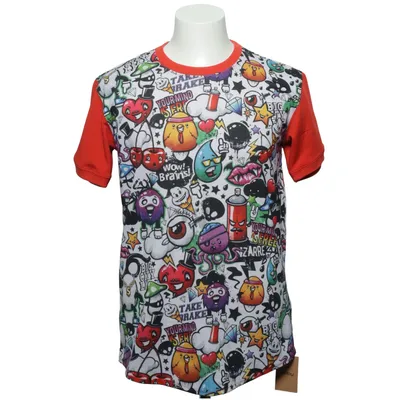 T-shirt (Blanc, Multicolore) de Royal Blue Polyester