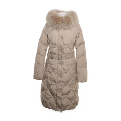 Dunkappa (Beige) från Snowimage Dun, Fjädrar, Rävpäls, Polyester