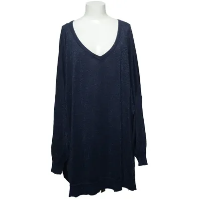 Sweater (Blue) from Yours Acrylic, Metallic fiber, Polyester, Viscose