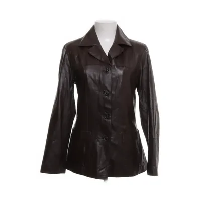 Leather jacket (Brown) from Petroff Leather, Polyester