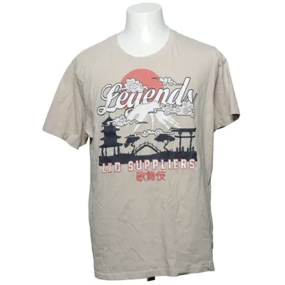 T-shirt (Beige, Multicolored) from Infinity Man Cotton