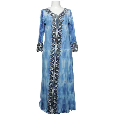 Kaftan (Blue, White) from Lise Sandahl