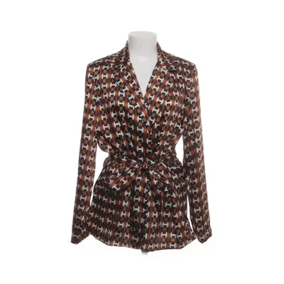 Blazer (Brown, Multicolored) from Mango Polyester