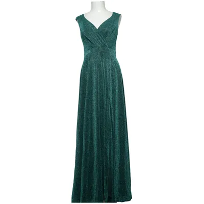 Aftenkjole (Grøn) fra Goddiva Polyester