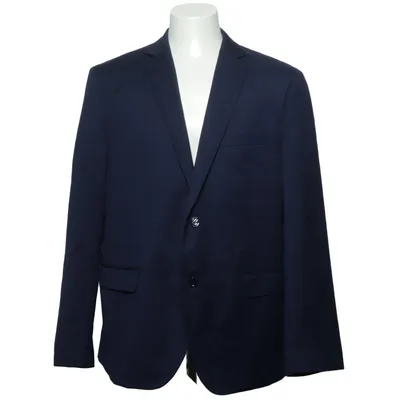 Blazer (Blue) from Linus Polyester, Viscose, Wool