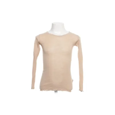Långärmad t-shirt (Beige) från Dilling Ekologisk bomull, Merinoull, Silke