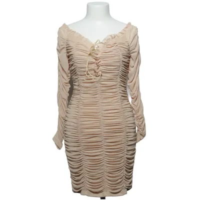 Jurk (Beige) van GiorGia Elastaan, Polyamide, Polyester