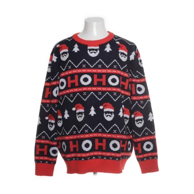 Christmas sweater (Blue, Multicolored) from H&M Polyester, Acrylic