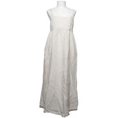 Maxikleid (Beige) von Zara Leinen, Lyocell