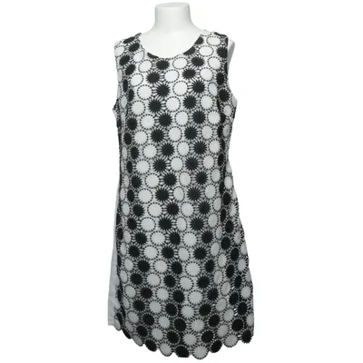 Dress (Black, White) from Sweet Miss Linen, Polyester