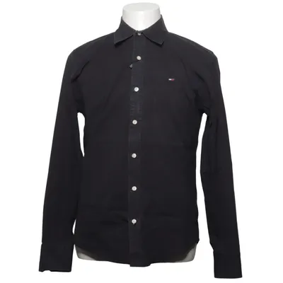 Chemise (Noir) de Tommy Hilfiger Denim Coton, Élasthane