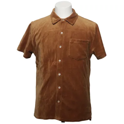 Korte mouwen shirt (Bruin) van Lagency Katoen, Polyester