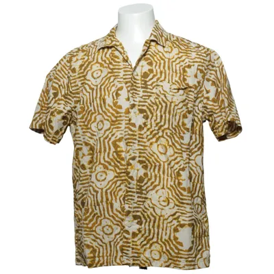 Korte mouwen shirt (Geel, Wit) van Urban Outfitters Katoen
