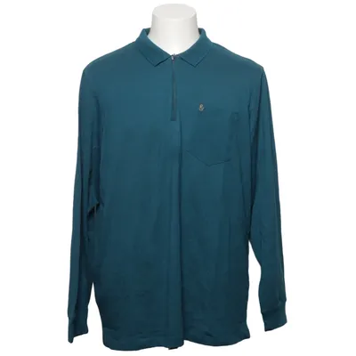 Rugbytrøje (Blå) fra Henson & Henson Bomuld, Polyester