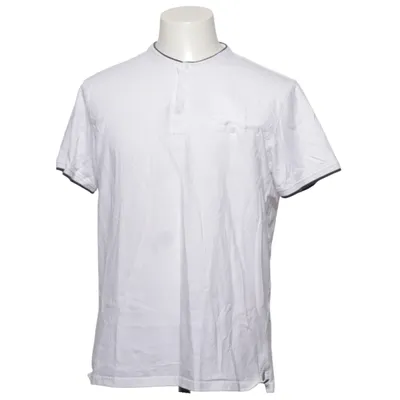 Henley shirt (Wit, Blauw) van Losan