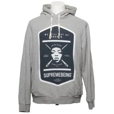 Hoodie (Gray) from Supremebeing Cotton, Elastane