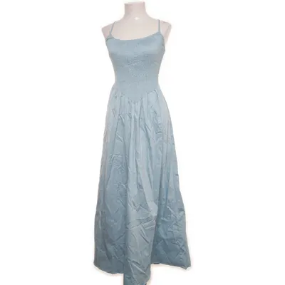 Långklänning (Blå) från ASOS Design Bomull