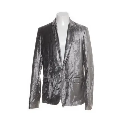 Blazer (Grå, Flerfarvet) fra CNC Bomuld, Modal, Polyester