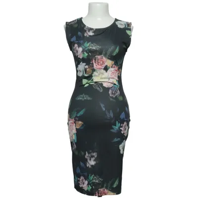Dress (Black, Multicolored) from Merci Mademoiselle Cotton, Elastane