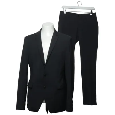 Jakkesæt (Grå) fra ITS Elastan, Polyester, Uld