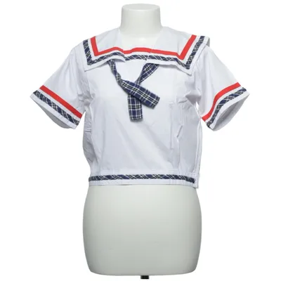 Matrozen shirt (Wit, Rood, Blauw)