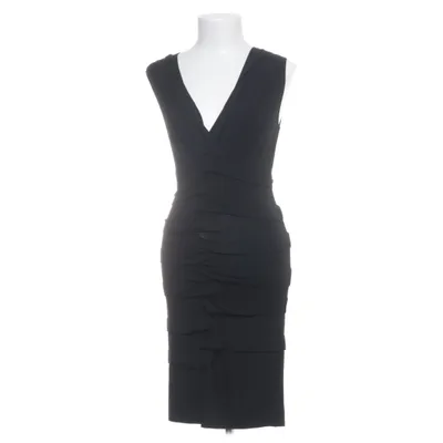 Robe (Noir) de Nicole Miller Élasthane, Polyamide, Viscose