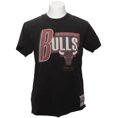 T-shirt (Zwart) van Hardwood Classics x Mitchell & Ness Katoen