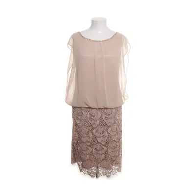 Cocktailjurk (Beige) van Apart Glamour Elastaan, Polyester, Viscose
