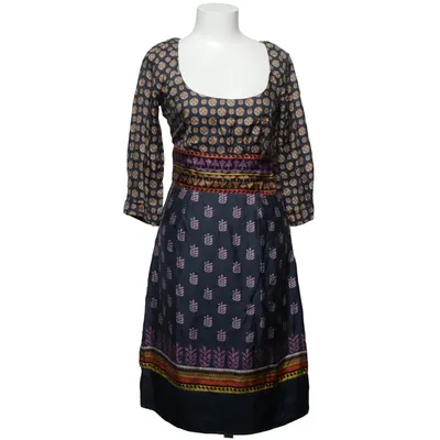 Robe (Bleu, Multicolore) de Nougat London Soie, Viscose