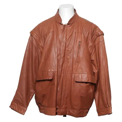 Leren jack (Bruin) van Trapper Acetaat, Leer, Polyamide