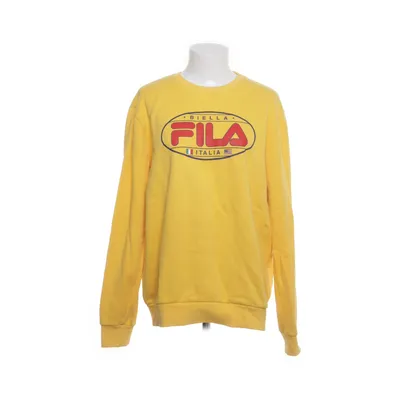 Sweatshirt (Yellow) from Fila Cotton, Polyester